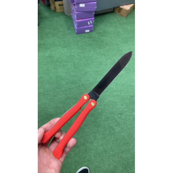 Нож 425 BR FOX Steel 440 Black Blade red Нож 425 BR FOX Steel 440 Black Blade red
